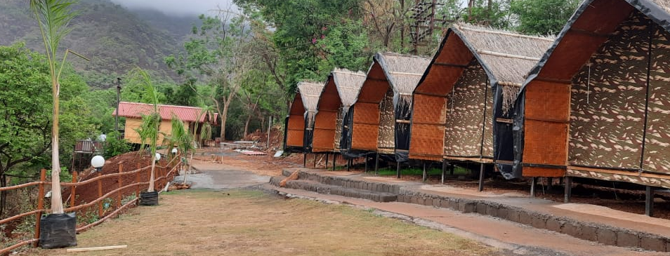 Subhedar Machi Panshet Resort | Bamboo Hill view